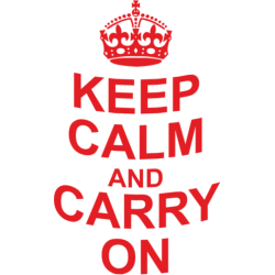 Cana "Keep calm and carry on"