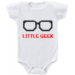 Body bebelus "Little Geek"