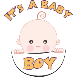 It's a baby boy