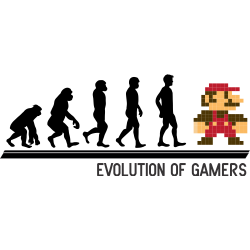 Evolution of gamers - Super Mario