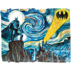 Batman Starry Night