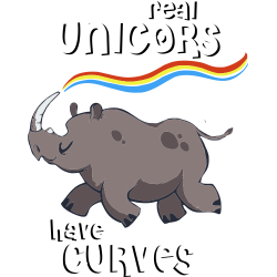 Real Unicorns Have Curves