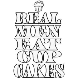 Real men eat cupcakes
