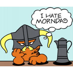Garfield I Hate Mondays