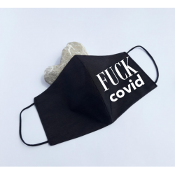 Masca personalizata "Fuck covid"