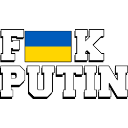 Fuck Putin, Ukraine Flag