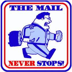 Newman, The mail never stops