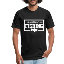 Tricou personalizat - I'd rather be fishing