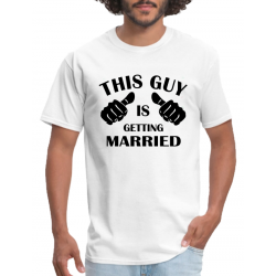 Tricou personalizat petrecerea burlacilor - This Guy Is Getting Married