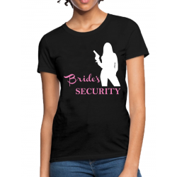 Tricou personalizat petrecerea burlacitelor - Bride's Security