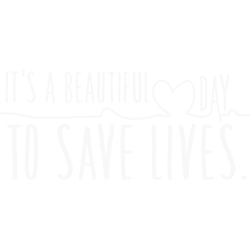 It's a beautiful day to save lives