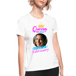 Tricou personalizat cu poza ta - Queens are born in february