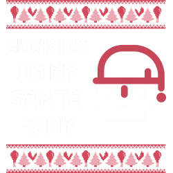 Working on my santa body
