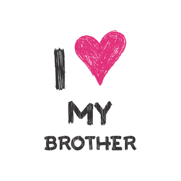 Pijama copil "I love my brother"