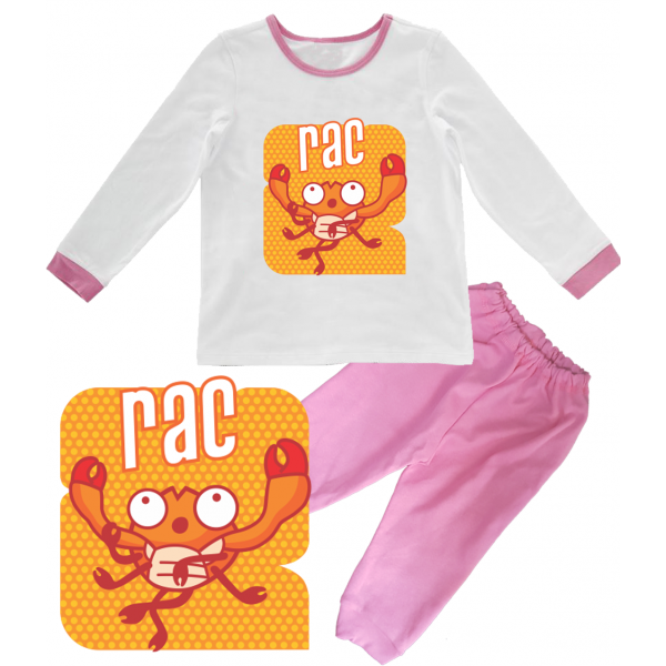 Pijama copil Zodie "Rac"