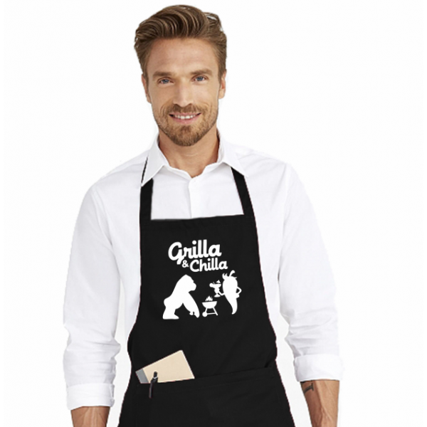 Sort de bucatarie personalizat - Grilla and chilla