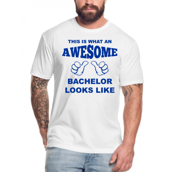 Tricou personalizat petrecerea burlacilor - Awesome bachelor