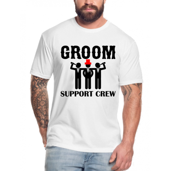 Tricou personalizat petrecerea burlacilor - Groom Support Crew