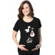 Tricou personalizat gravida - It's a girl